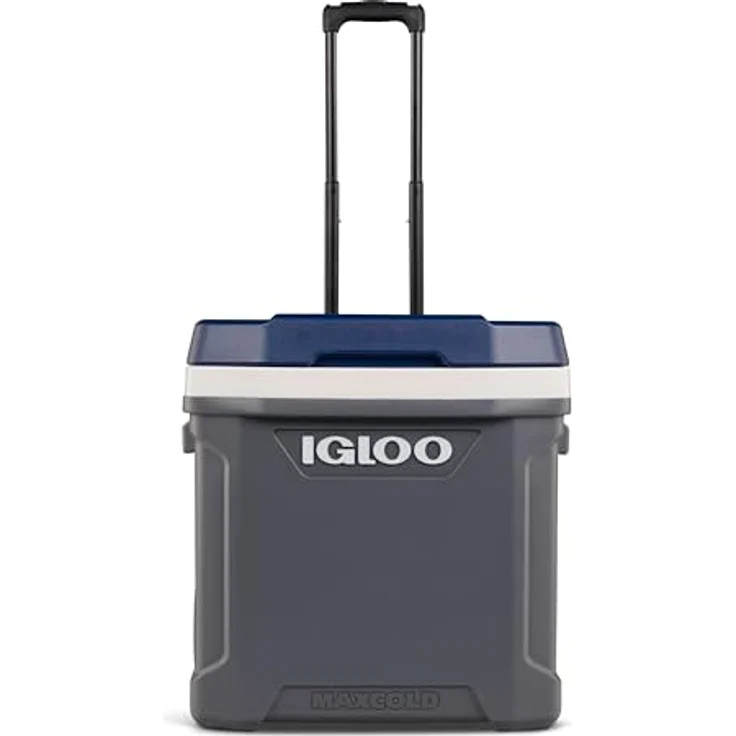 Igloo Maxcold Latitude 62, Kühlbox (56 l) mit Cool Riser Technology, stabilen Rollen und Teleskopgriff – Bild 2