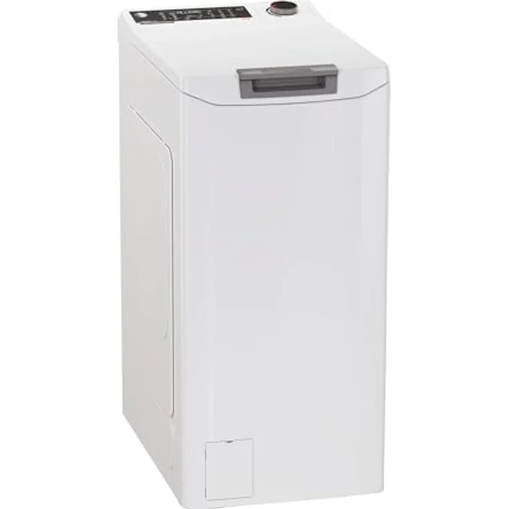 Hoover THOS486TM4-S Toplader Waschmaschine, 8 kg Füllmenge, 1400 U/min, 17 Programme, Nachlegefunktion, Weiß – Bild 2