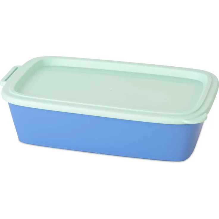Koziol NORA BOX, Schüssel mit Deckel, 1,4 l, wasserdicht und spülmaschinenfest, für Lebensmittelaufbewahrung