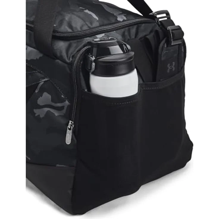 Under Armour Undeniable 5.0 Medium Duffle-Tasche, strapazierfähige Sporttasche mit großem Stauraum, Schwarz – Bild 8