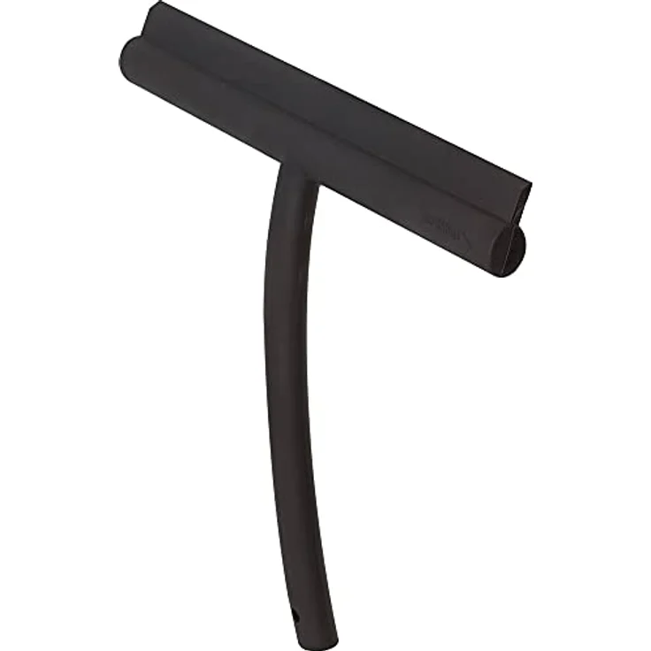 Sealskin Glaswischer Deluxe Duschabzieher, Silikon, schwarz, 26 cm – Bild 6