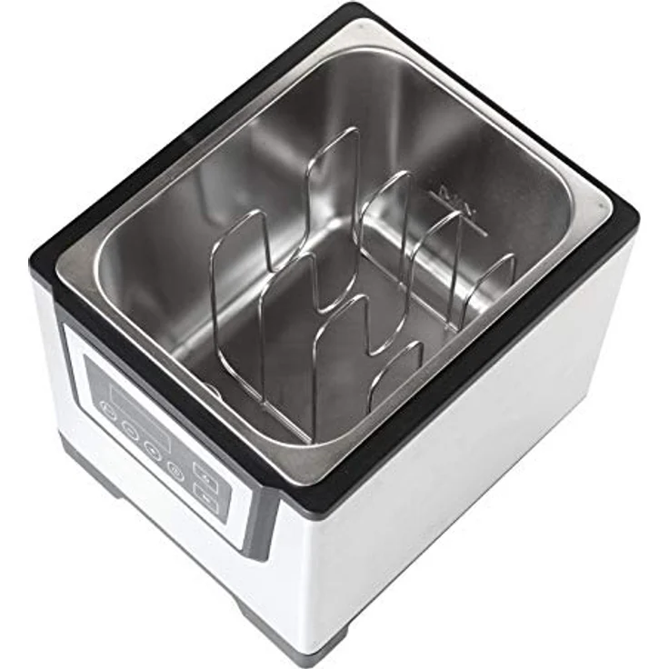 Maxxo SV 06, Professioneller Sous-Vide Kocher 6L, Edelstahl schwarz, 1200W mit Touchscreen, Temperaturoption 25-85 °C, Wasserkreislaufsystem – Bild 4