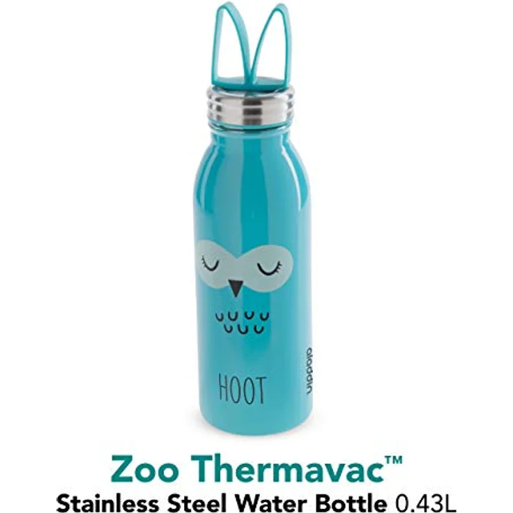 ALADDIN Thermosflasche, Edelstahl, Eule, 0,43 Liter – Bild 3