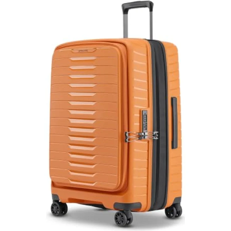 Stratic Novium 4 Rollen Trolley M, 65.5 cm mit Dehnfalte, orange, 100% Polypropylen – Bild 8