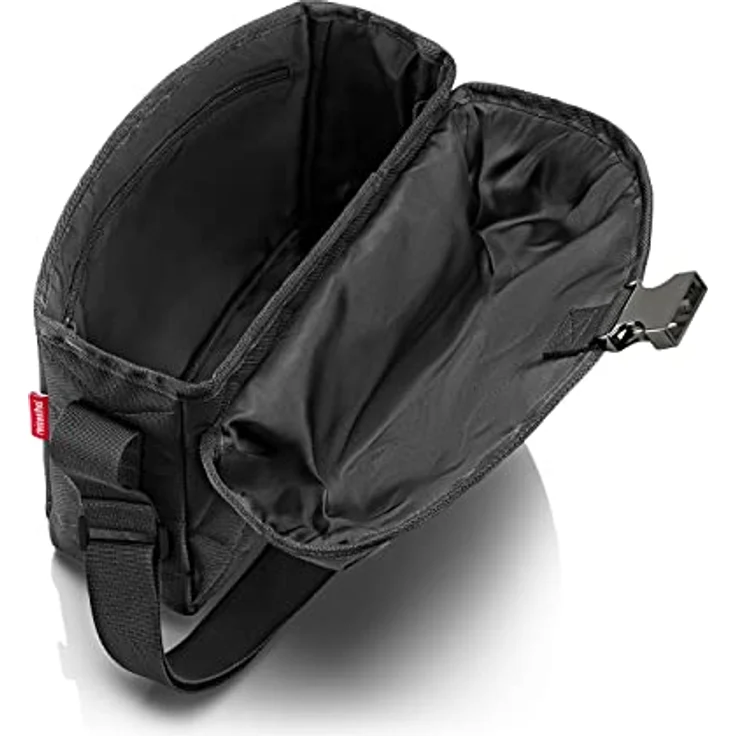 reisenthel Umhängetasche 26.5 cm, Schwarz, 100% PET, kompakte Größe 26.5 x 10 x 22.5 cm – Bild 4