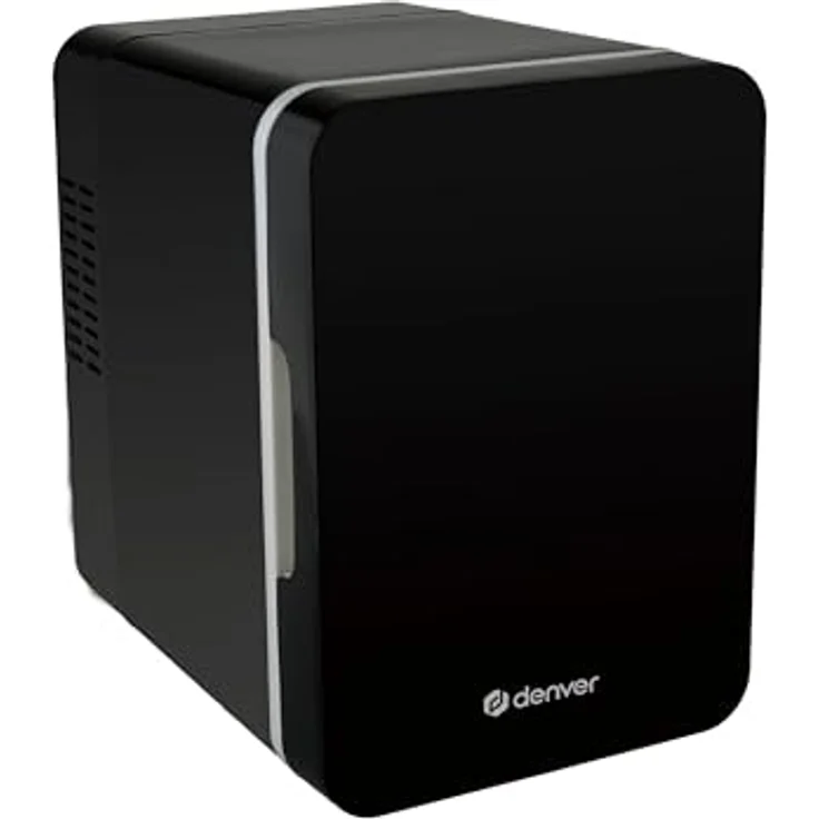 Denver MFR-404B Mini Kühlschrank 4L, tragbarer Kühl- & Heizfunktion, 230V & 12V, für Kosmetik und Getränke, Schwarz – Bild 2