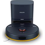 Philips Homerun Serie 2000: 2-in-1 Saug- und Wischroboter, 130 Minuten Laufzeit, Lasernavigation, Teppichboost, Absaugstation, App-gesteuert, Mitternachtsblau