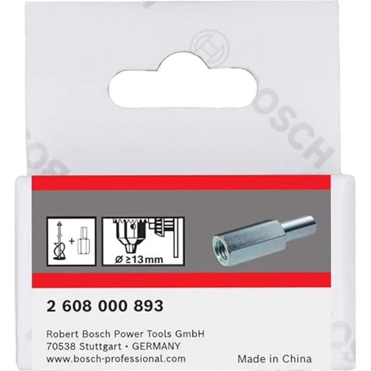 Bosch Rührkorb-Adapter für Dreibackenbohrfutter, Anpassung an M14-Innengewinde – Bild 3