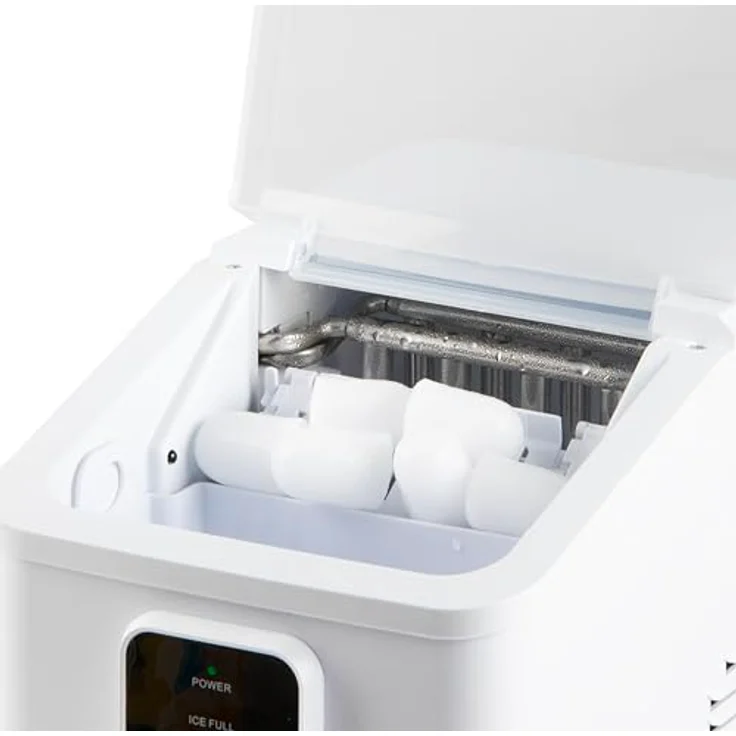 DOMO DO9292IB Eiswürfelmaschine, 0.8L, 12kg in 24Std. mit Selbstreinigungsprogramm und herausnehmbarem Korb – Bild 4