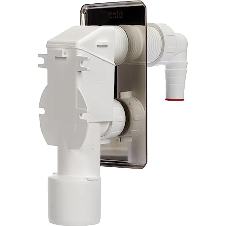 AlcaPlast APS3 Geräte Siphon Unterputz Abwasseranschluss für Waschmaschine, Spülmaschine – Bild 3
