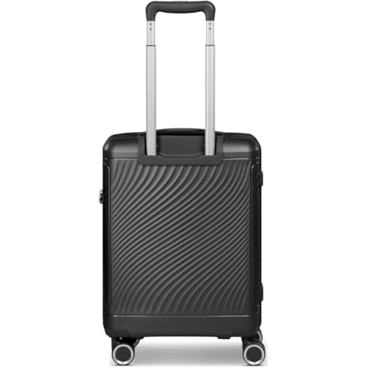 Picard Vienna Kabinentrolley S, 54 cm, 4 Rollen, schwarz, 100% Polypropylen – Bild 4