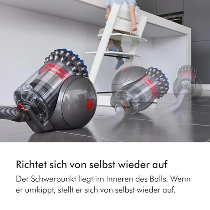 Dyson Big Ball Absolute 2 447250-01, Bodenstaubsauger mit hocheffizientem Filtersystem und Ball Technologie für leichtes Manövrieren – Bild 5