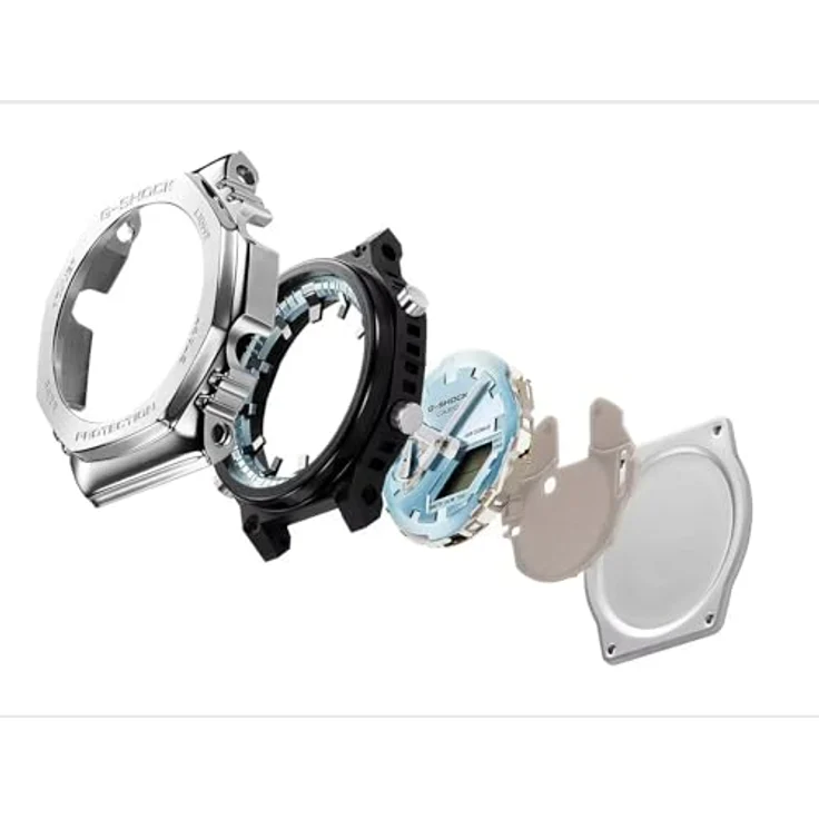 Casio G-Shock GM-2110D-3AER Classic Herrenuhr mit 24 Stunden Anzeige und Stoppuhr, grün – Bild 5