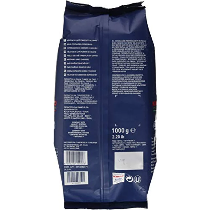 De'Longhi Kimbo Espresso Classic, 1kg geröstete Kaffeebohnen – Bild 2