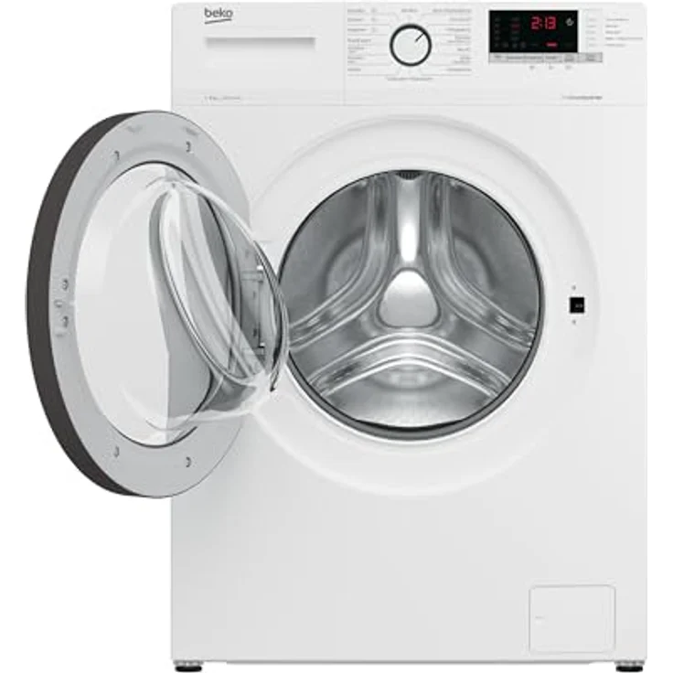 Beko WLM81434NPSA Waschmaschine, 8 kg, SteamCure, AddXtra-Nachlegefunktion, 1400 U/min, Hygiene+, allergikergeeignet, Weiß – Bild 3