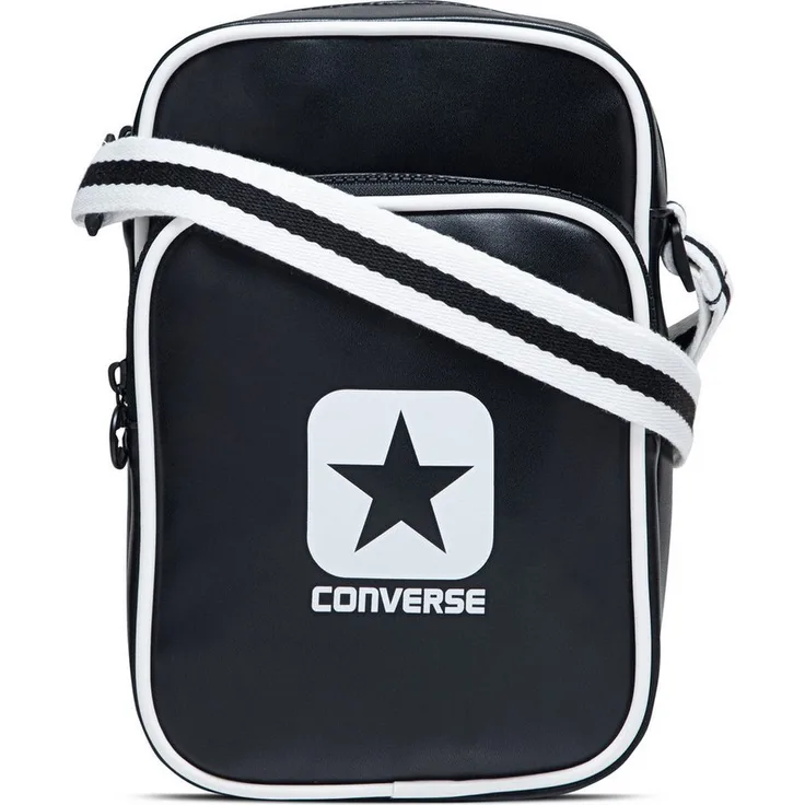 Converse Umhängetasche CAM CONVERSE ERVING FESTIVAL, 1 Liter Volumen, Schwarz, 13 x 18 x 4 cm