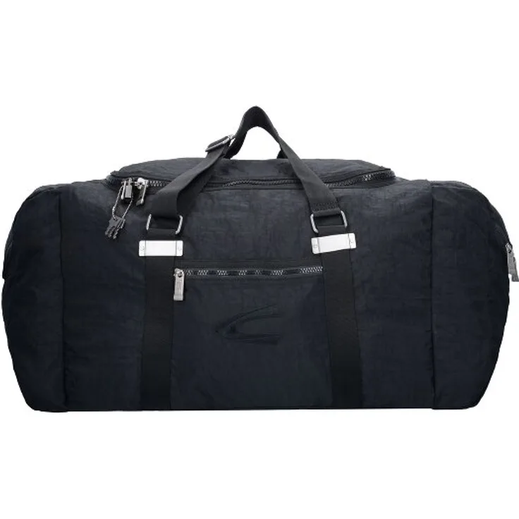 camel active Journey Reisetasche 50 cm, schwarz, 100% Nylon, kompakte Reisetasche für Sport und Reisen