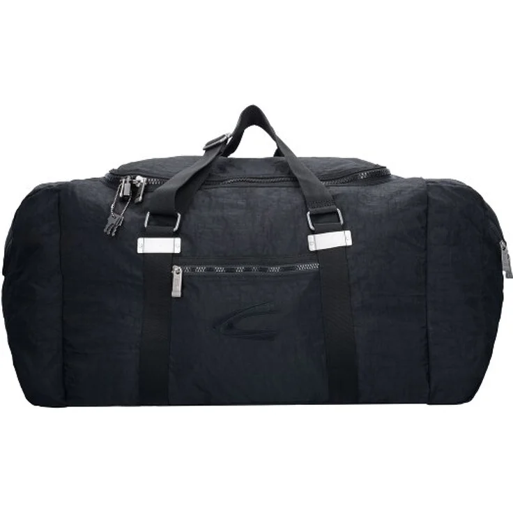 camel active Journey Reisetasche 50 cm, schwarz, 100% Nylon, kompakte Reisetasche für Sport und Reisen