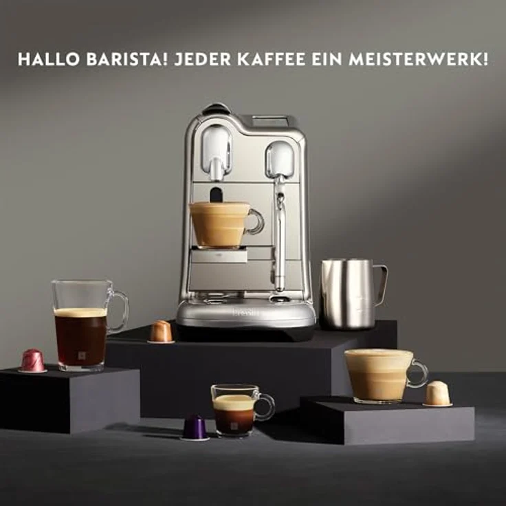 Sage The Creatista Pro Nespresso-Maschine gebürsteter Edelstahl – Bild 5