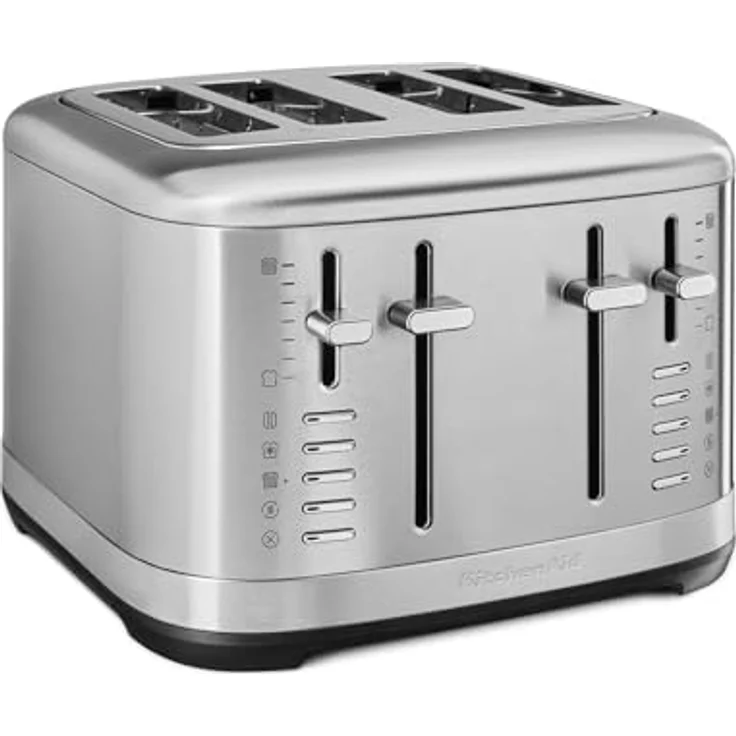 KitchenAid 4-Scheiben-Toaster 5KMT4109ESX Edelstahl mit extrabreiten Schlitzen – Bild 2
