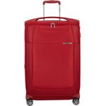Samsonite Weichgepäck-Trolley D'LITE 71, 4 Rollen, Reisekoffer Weichschalenkoffer TSA-Zahlenschloss im klassischen Design, chili red