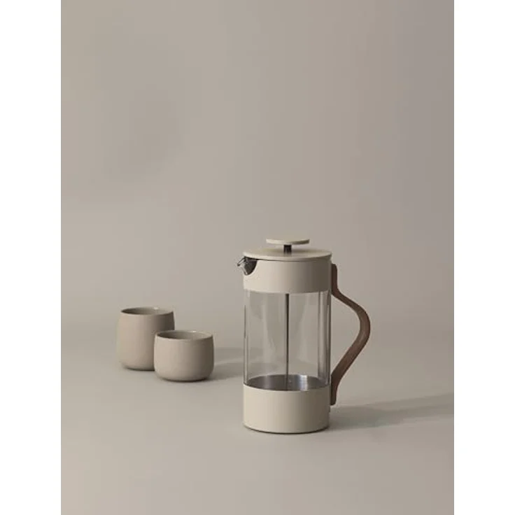 Stelton French Press Kanne, stelton EMMA Pressfilterkanne French Press sand 1 l - Retrodesign, für 5 Tassen – Bild 4