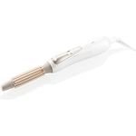 ETA Fenite Lockenstab I Haarstyling I 16mm & 19mm Bürste I 400W I 2 Stufen I Locken I Pflege I Schlaufe I 1.8m Kabel I Weiß - Gold