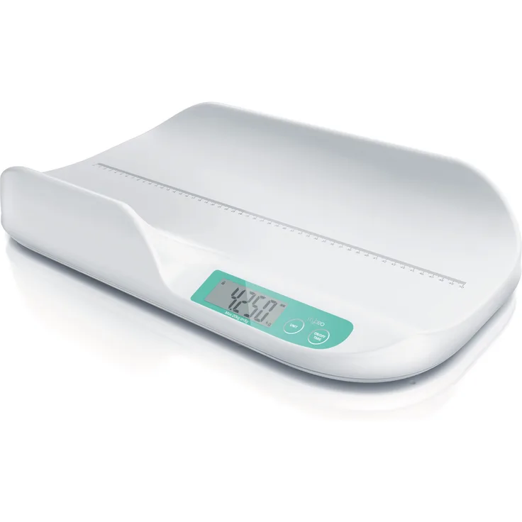 MyBeo Personenwaage, Digitale Babywaage mit Display, 20g - 20kg, Säuglingswaage, Tierwaage