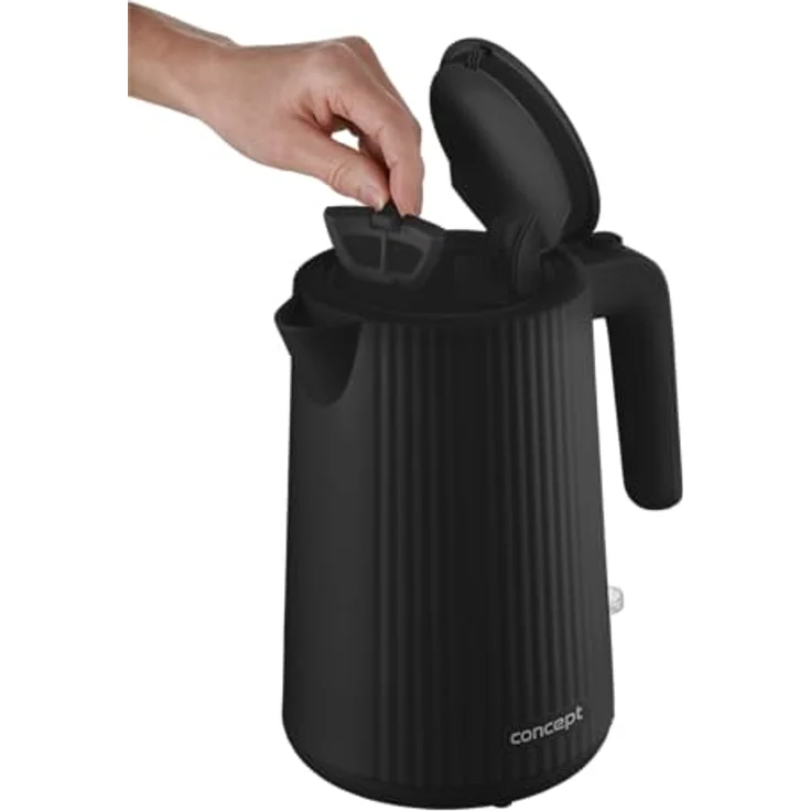 Concept RK2391 Wasserkocher 1,7 l, schwarz mit Strix-Markenanschluss – Bild 5