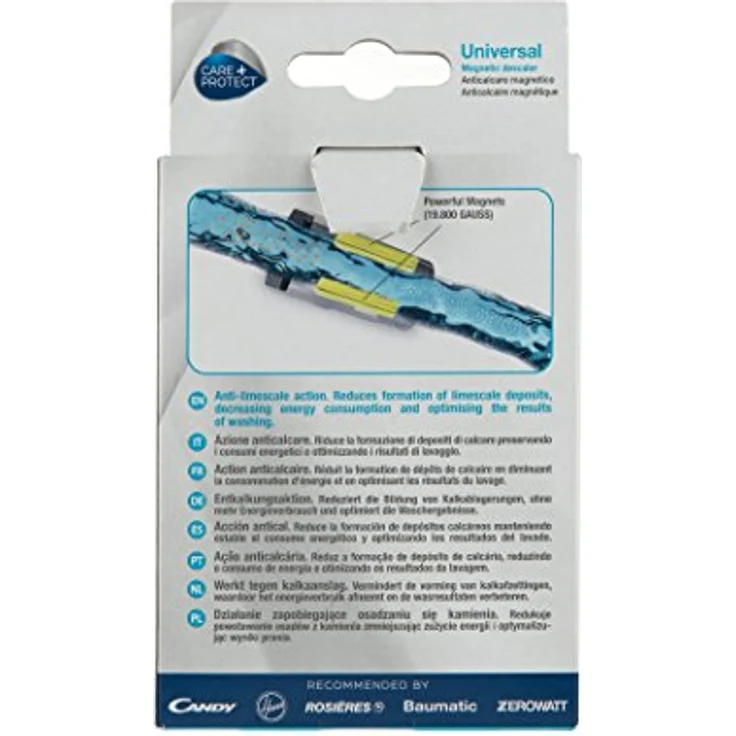 CARE+PROTECT – Magnetischer Entkalker / verhindert Kalkablagerungen / spart Energie / Universal / verlängert die Lebensdauer Ihres Gerätes / 1x Magnet – Bild 2
