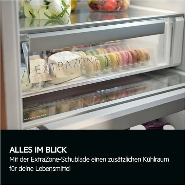 AEG TK6FS181BC Einbau-Kühlschrank mit DynamicAir, 70 % recyceltem Kunststoff, ExtraZone-Schublade und CustomFlex® Technologie – Bild 6