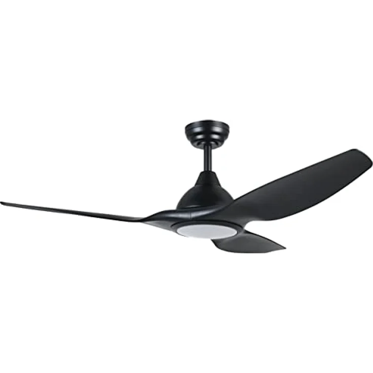EGLO Deckenventilator Tunitas, 3 Flügel Ventilator mit LED Beleuchtung und Fernbedienung, Schwarz, leise, dimmbar, Ø 132 cm – Bild 4