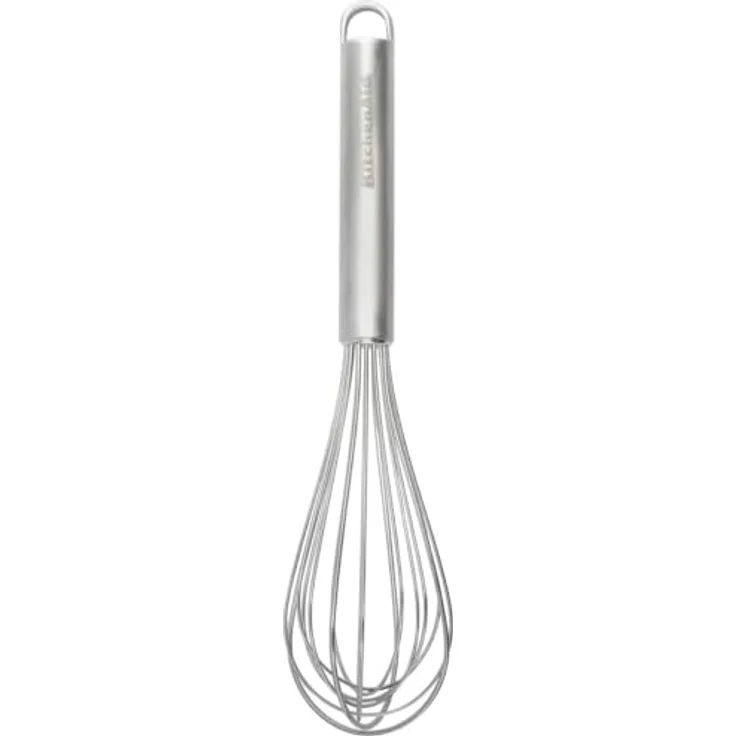 KitchenCraft KitchenAid Premium Edelstahl-Ballon-Schneebesen, großer Backschneebesen, rost- und hitzebeständig bis 260°C – Bild 1