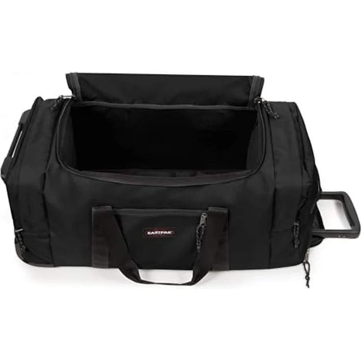 Eastpak Leatherface M+ Trolley Reisetasche, Schwarz, wasserfest, vegan, (69 l, M) – Bild 2