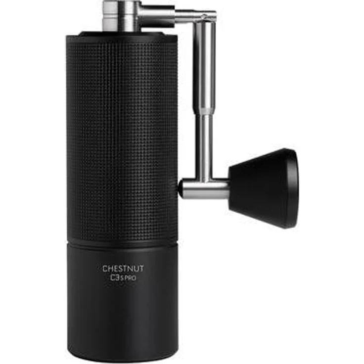 Timemore Chestnut C3S PRO, manuelle Kaffeemühle mit präziser Mahlgradverstellung, schwarz