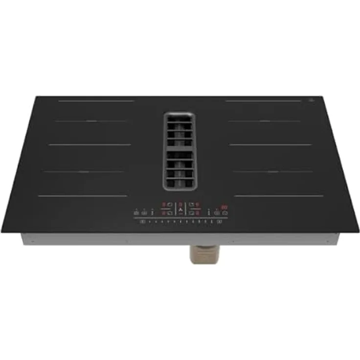 PKM Induktionskochfeld IN4-DA-2FZA++A, mit integriertem Dunstabzug, Downdraft, Slider Touch Control