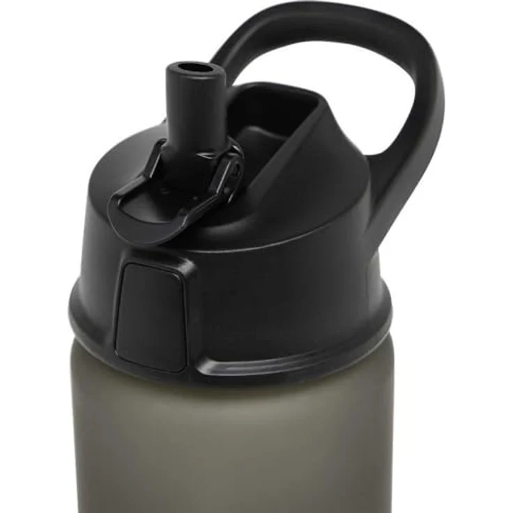 Jack Wolfskin SAIMA STRAW 0.5L Trinkflasche, auslaufsicherer Strohhalmdeckel, griffige Hülle – Bild 2