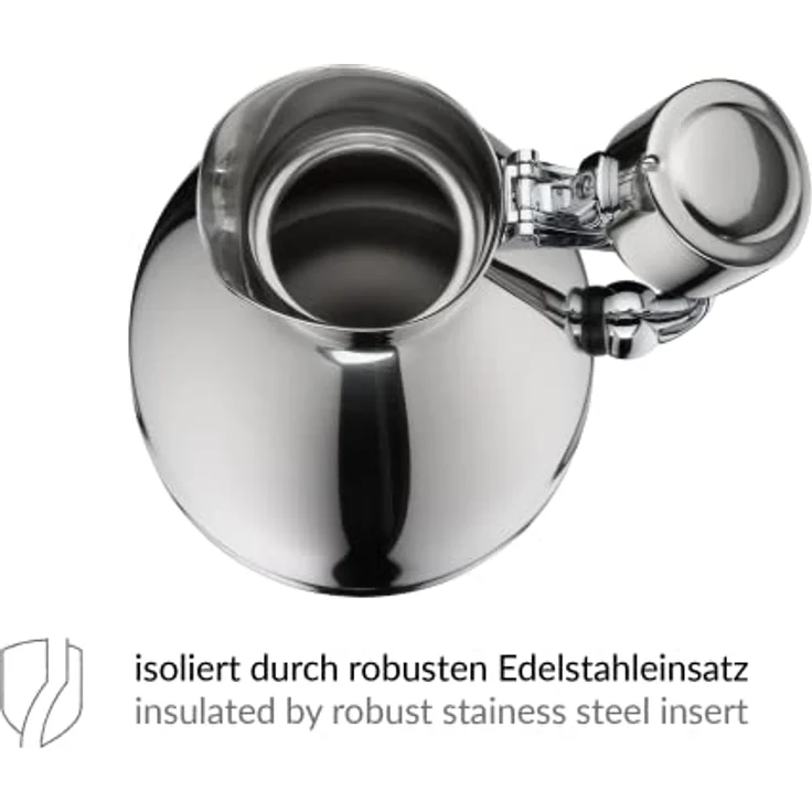 alfi 0557.000.150 Isolierkanne Hotello, Edelstahl poliert 1,5 l, 8 Stunden heiß, 16 Stunden kalt – Bild 4