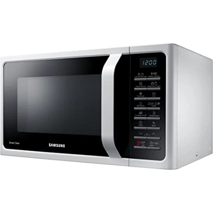 Samsung Kombinierter Mikrowellenofen SmartOven MC2BH5015AW/ET, belüftetes Kochen, Fresh Menu, Mikrowelle + Grill 900 W + 1500 W, 28 l, 52 l x 31 h x 47p cm, Weiß – Bild 3