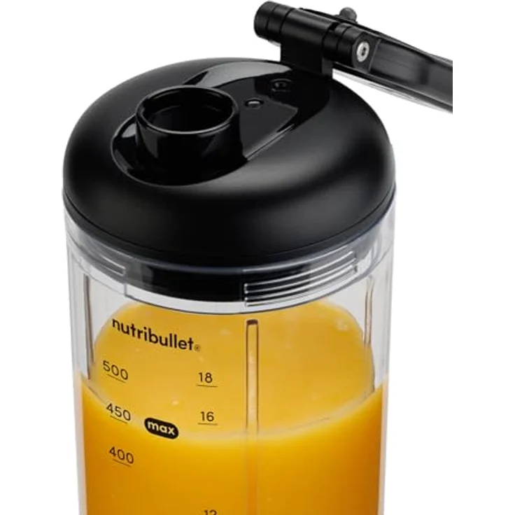 NUTRIBULLET Flex Portable NBP 013 GM Smoothie Maker Stahlgrau, 590 ml) – Bild 6