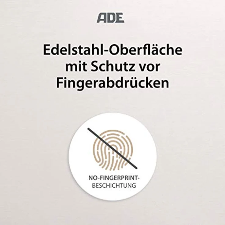 ADE Digitale Küchenwaage KE 1601 Ladina. Elektronische Waage mit XXL Wiegefläche aus Edelstahl für präzises Wiegen bis 15 kg. Mit Zuwiegefunktion (Tara), Auto-Hold. Inkl. Batterie. Silber – Bild 4