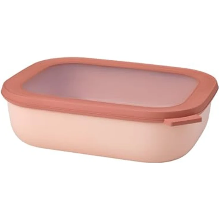 Mepal Multischüssel Cirqula Rechteckig 2000 Ml - Nordic Blush 106259074300 – Bild 2