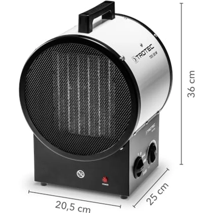 Trotec Keramik-Heizlüfter TDS 30 M, Heizlüfter – Bild 4