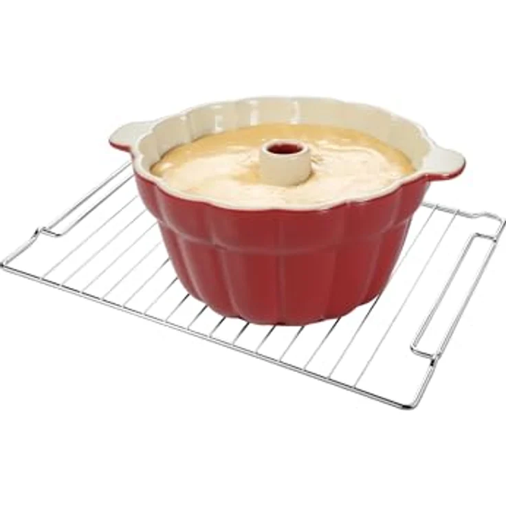 Tescoma 622204 Delicia Donut-Form, Keramik, Rot-Beige, 28,5 cm – Bild 6