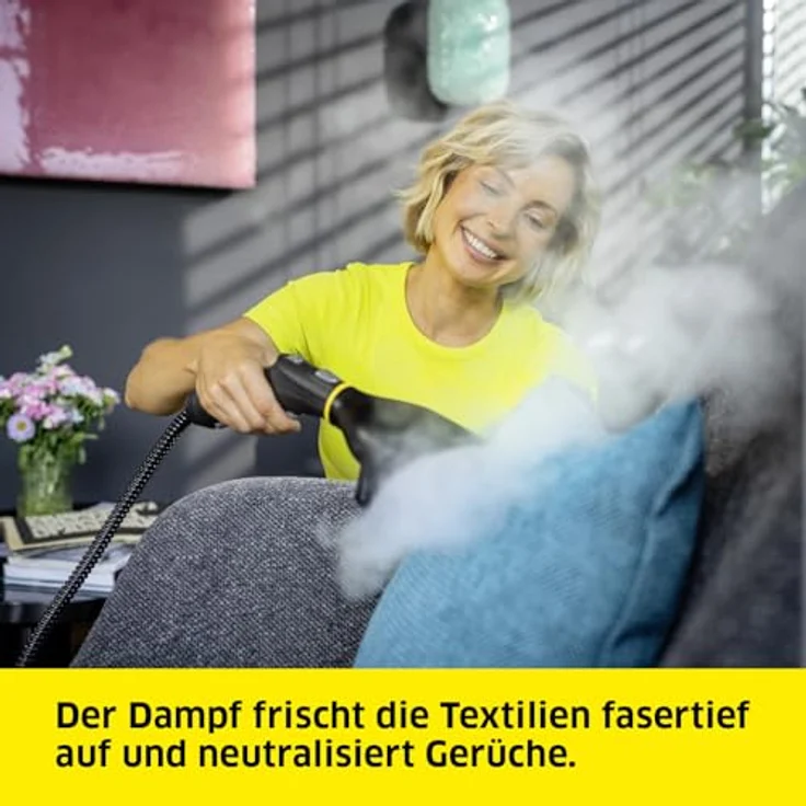 Kärcher Dampfglätter, Kunststoff, passend für alle Kärcher Dampfreiniger, besonders trockener und heißer Dampf, schwarz – Bild 4
