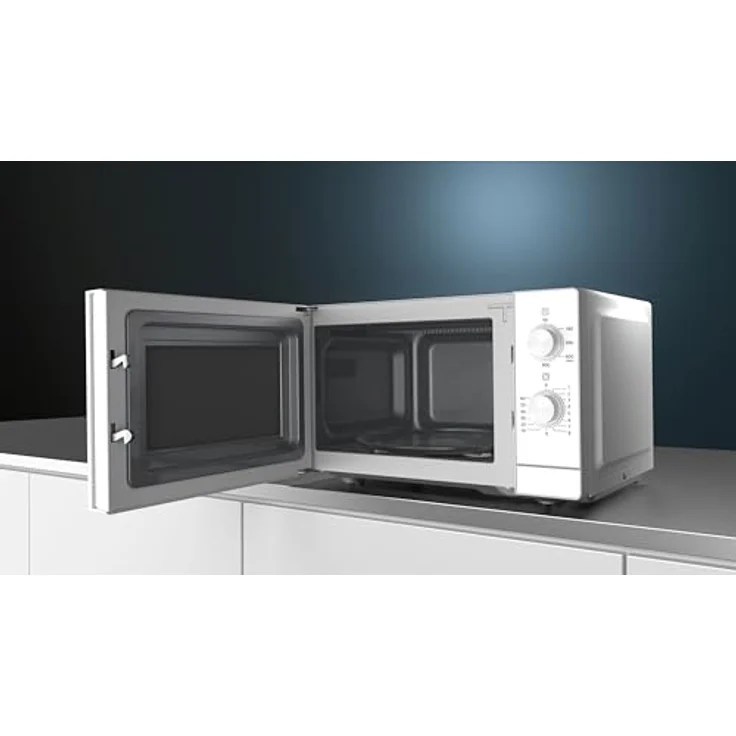 Siemens FF020LMW0 Mikrowelle, Standgerät, 800 Watt, 20 Liter Garraum, weiß – Bild 4