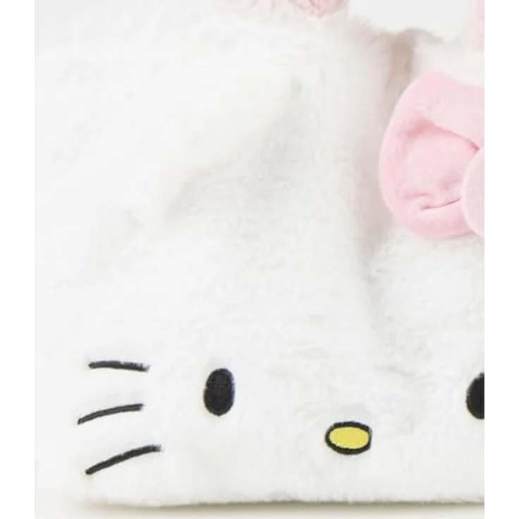 Cerda Cerda Shopper Hello Kitty Plüsch Einkaufstasche, 30 × 22,5 × 2 cm, 100 % Polyester, leicht und pflegeleicht – Bild 3