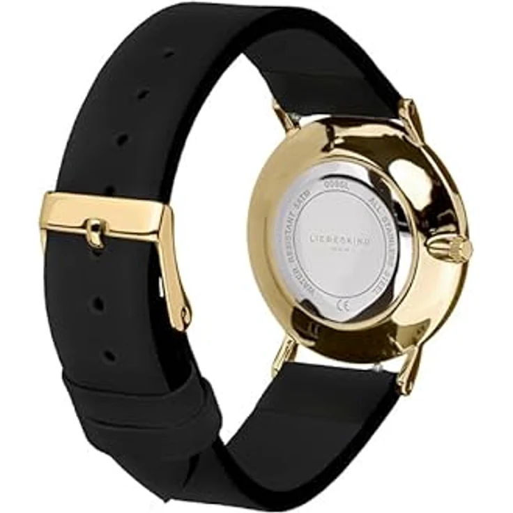 Liebeskind Damen Analog Quarz Armbanduhr mit Lederarmband LT-0095-LQ – Bild 4