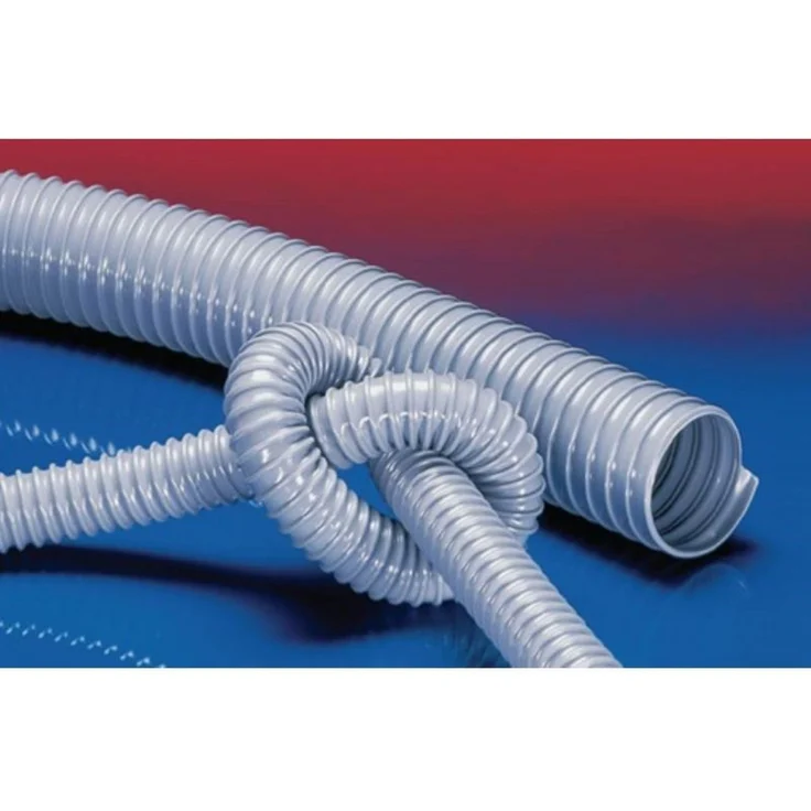 Norres AIRDUC® P 34100550000-10, 10er Pack Absaug- und Förderschlauch, ID 55mm, AD 63mm, 10m Länge, flexibel für Gase und Stäube – Bild 1
