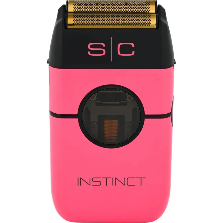 Stylecraft Instinct Metal Shaver Pink, Doppelfolienrasierer mit Vektor-Motor und 11.500 U/min